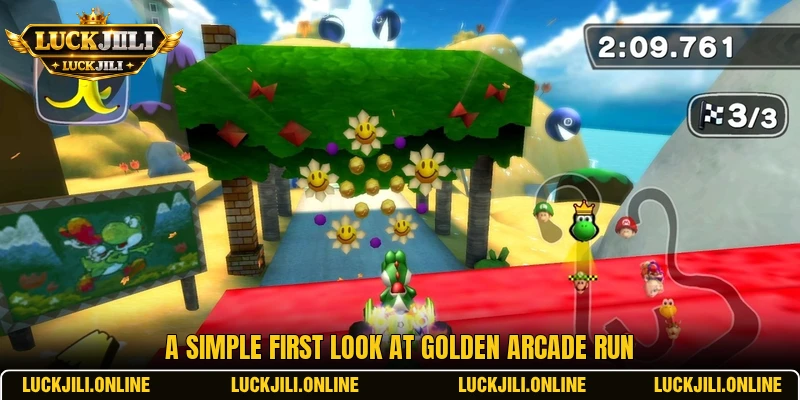 A simple first look at Golden Arcade Run A simple first look at Golden Arcade Run