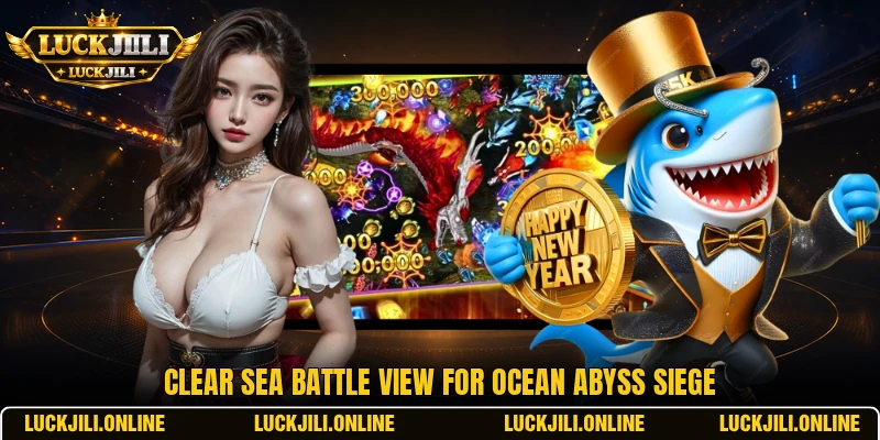 Clear sea battle view for Ocean Abyss Siege Clear sea battle view for Ocean Abyss Siege