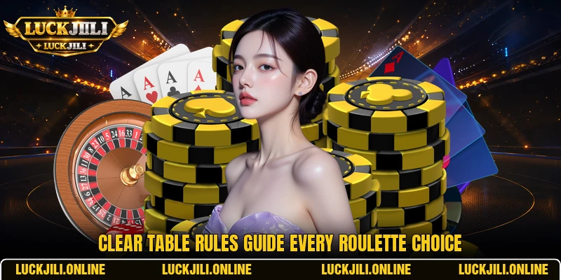 Clear table rules guide every roulette choice Clear table rules guide every roulette choice