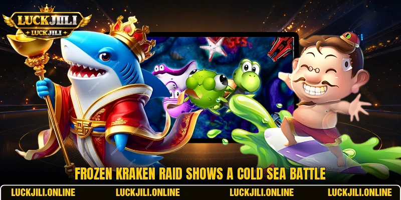 Frozen Kraken Raid shows a cold sea battle Frozen Kraken Raid shows a cold sea battle
