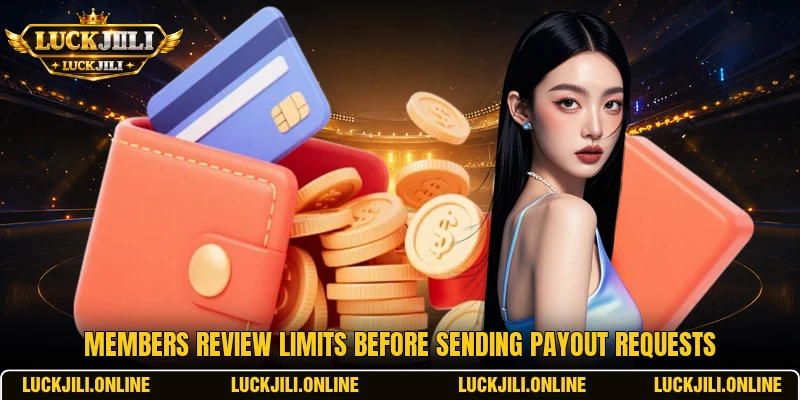Members review limits before sending payout requests