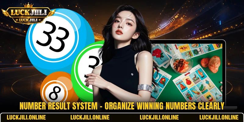 Number Result System - Organize Winning Numbers Clearly