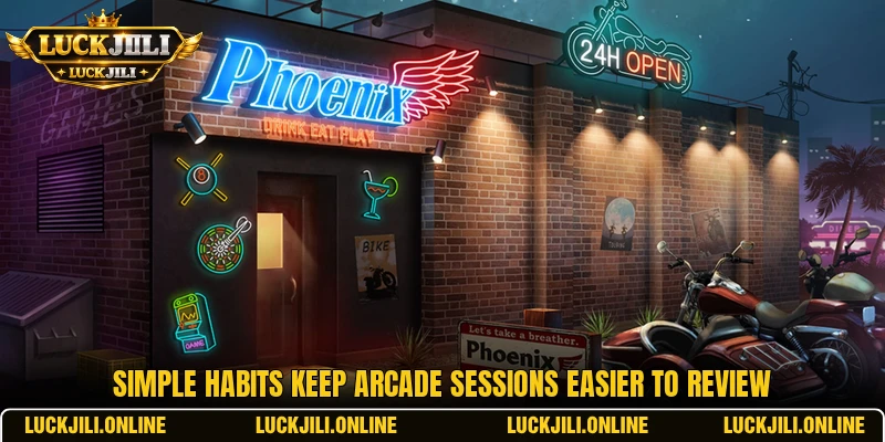 Simple habits keep arcade sessions easier to review