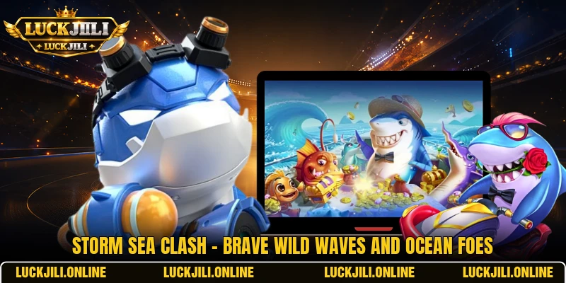 Storm Sea Clash - Brave Wild Waves And Ocean Foes